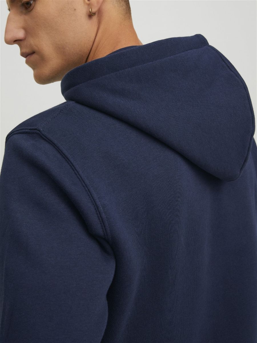 FELPA Uomo JACK&JONES 12210830 STAR NAVY