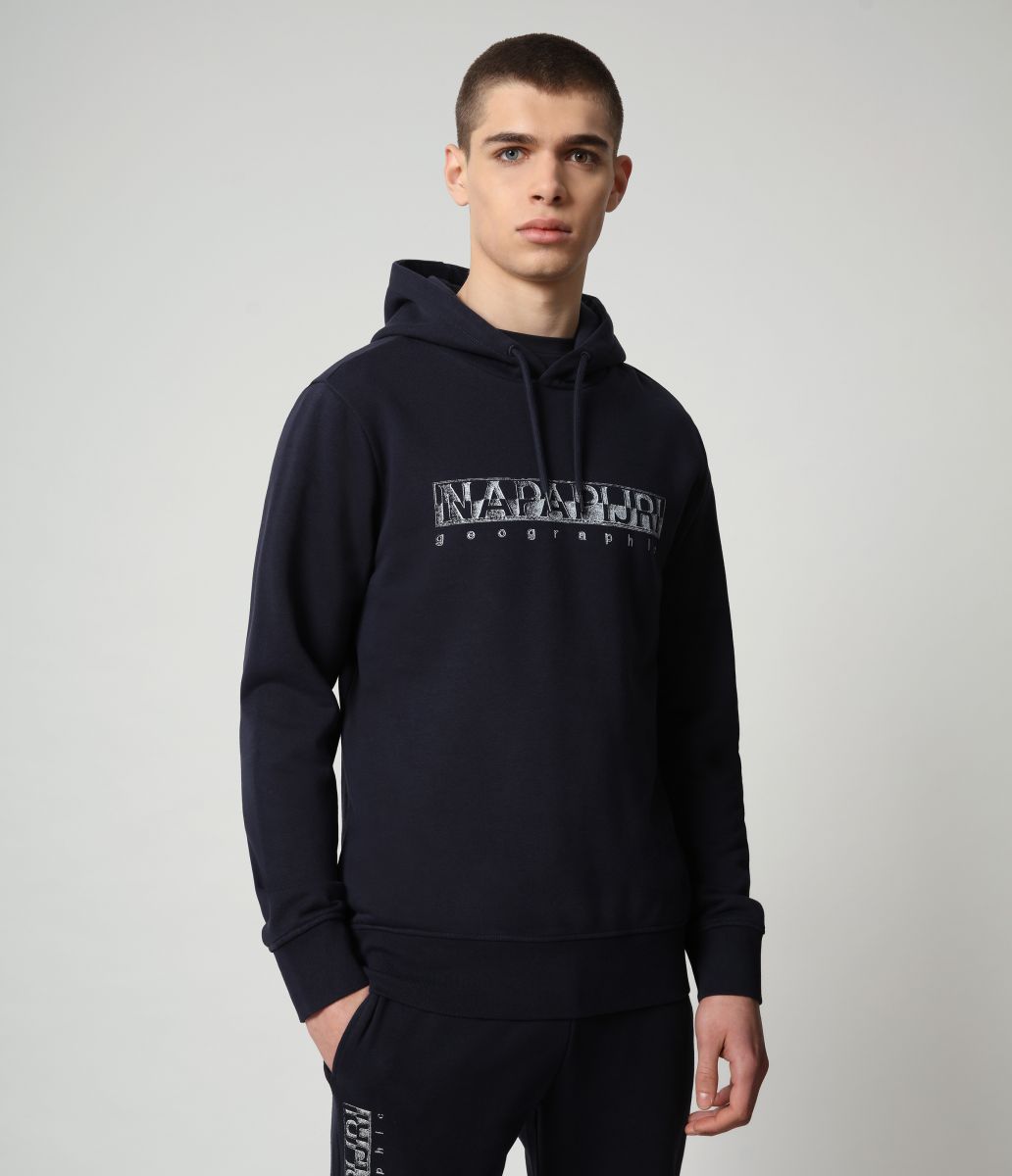 FELPA Uomo NAPAPIJRI BALLAR H - NP0A4F9K1761 BLU MARINE