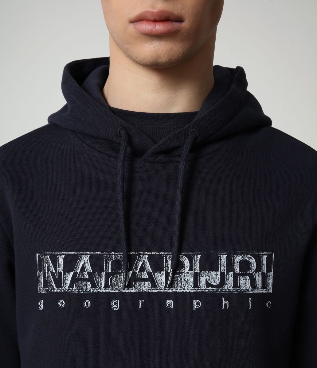 FELPA Uomo NAPAPIJRI BALLAR H - NP0A4F9K1761 BLU MARINE