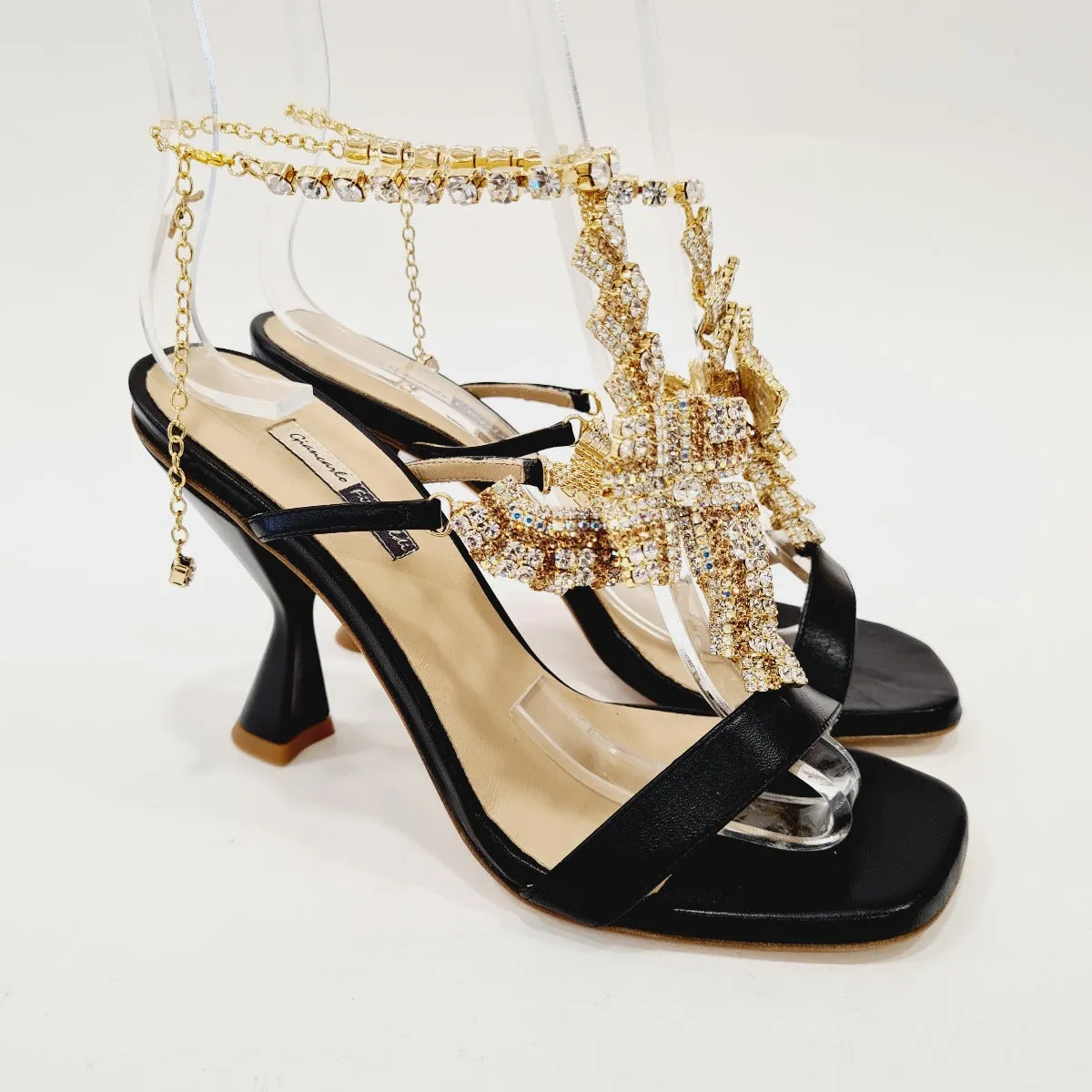 Fittipaldi Sandalo Donna Nero  rif.12