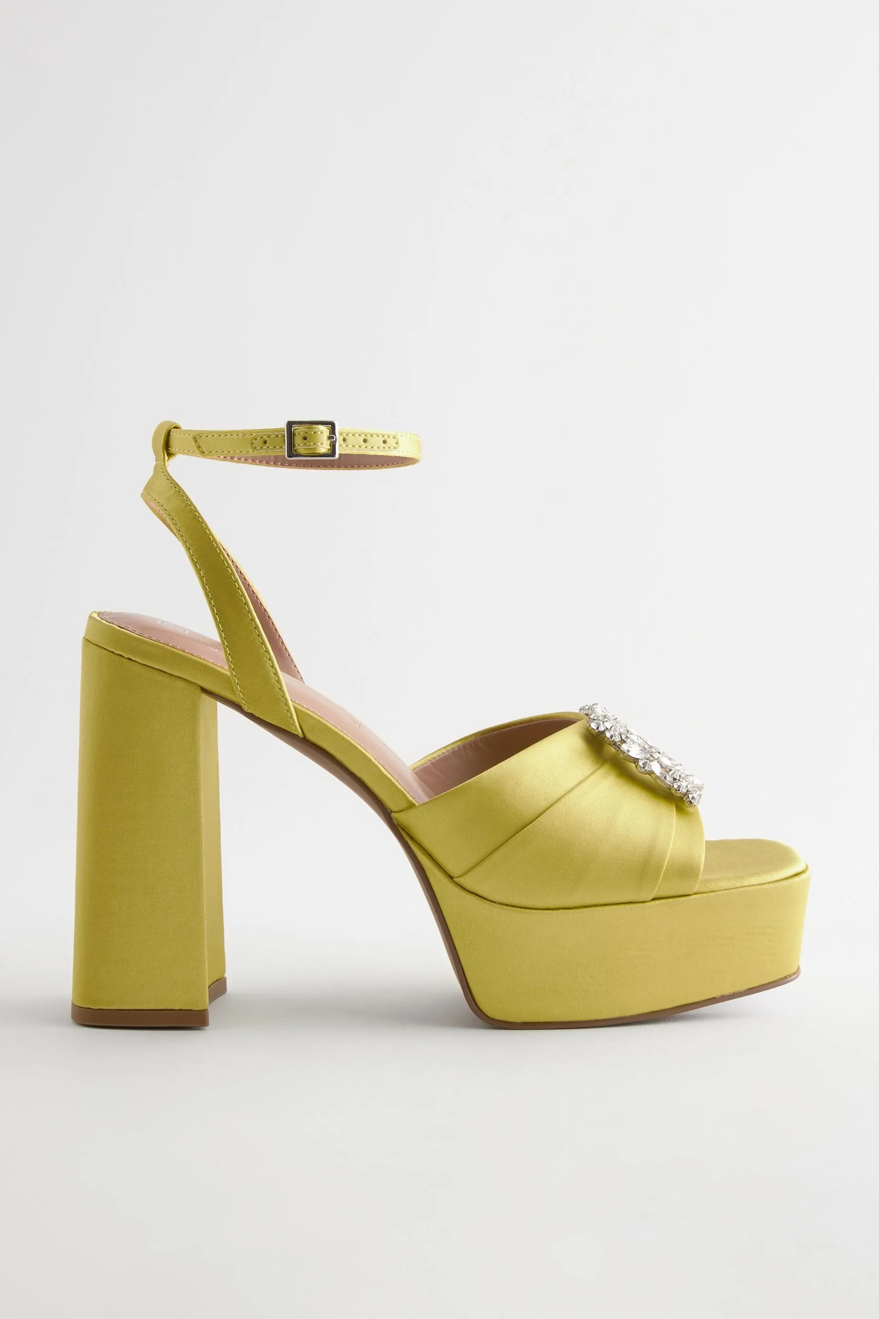 Forever Comfort® - Sandali con zeppe gioiello