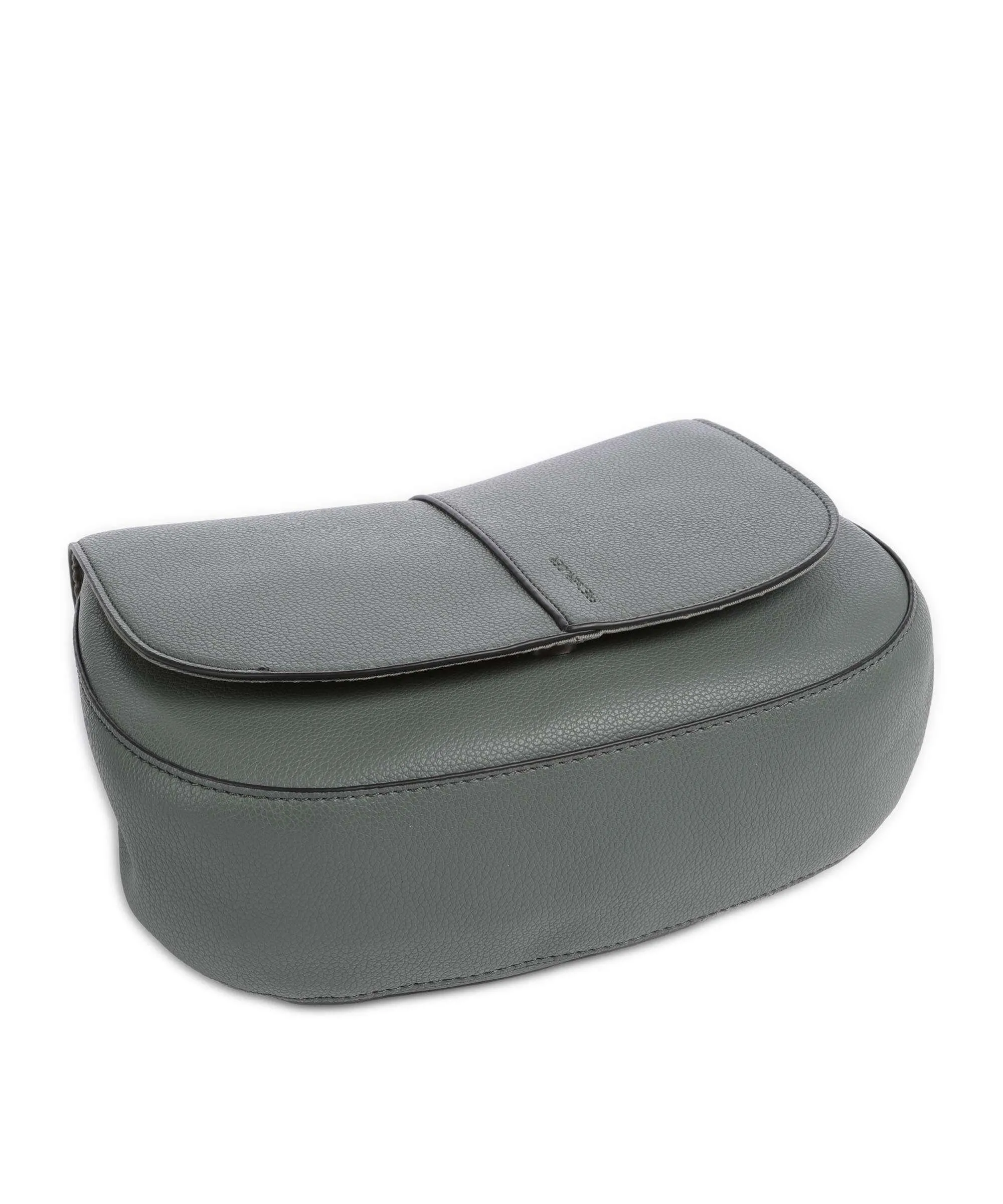  FredsBruder Bestie Borsa a tracolla pelle granulata grigio-verde  