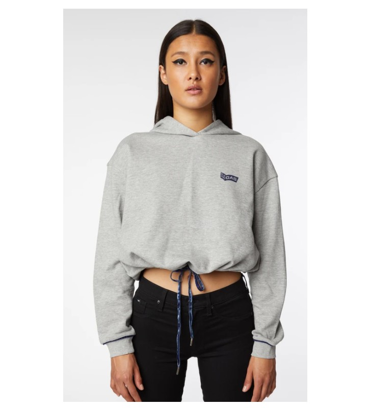 GAS JEANS POLLYN BS. PIP FELPA DONNA