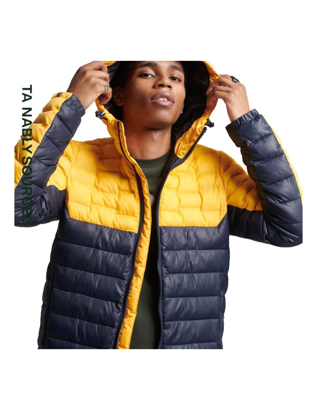 Giubbotto imbottito Superdry Radar Quilt Mic Utha Gold