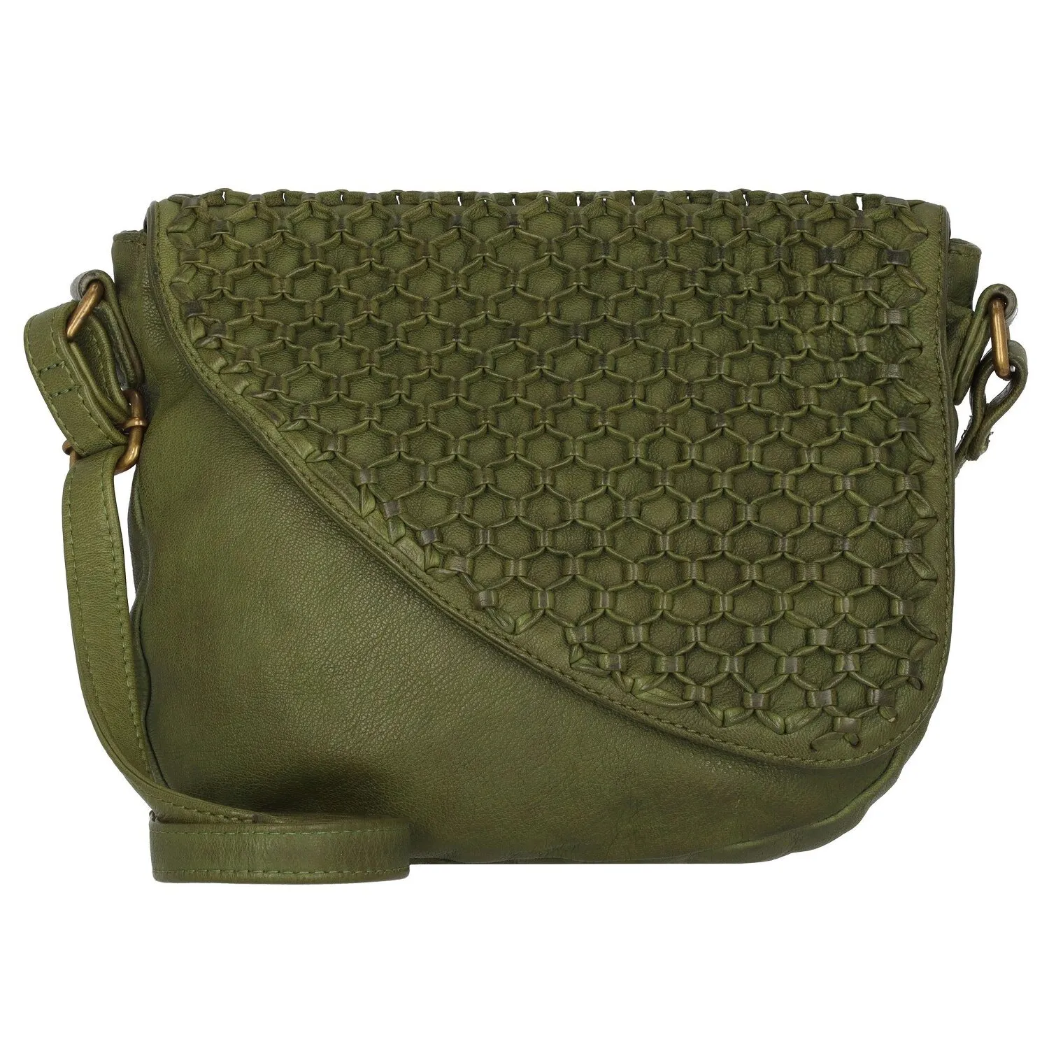 Greenland Nature Femi & Nine Borsa a tracolla in pelle 24 cm