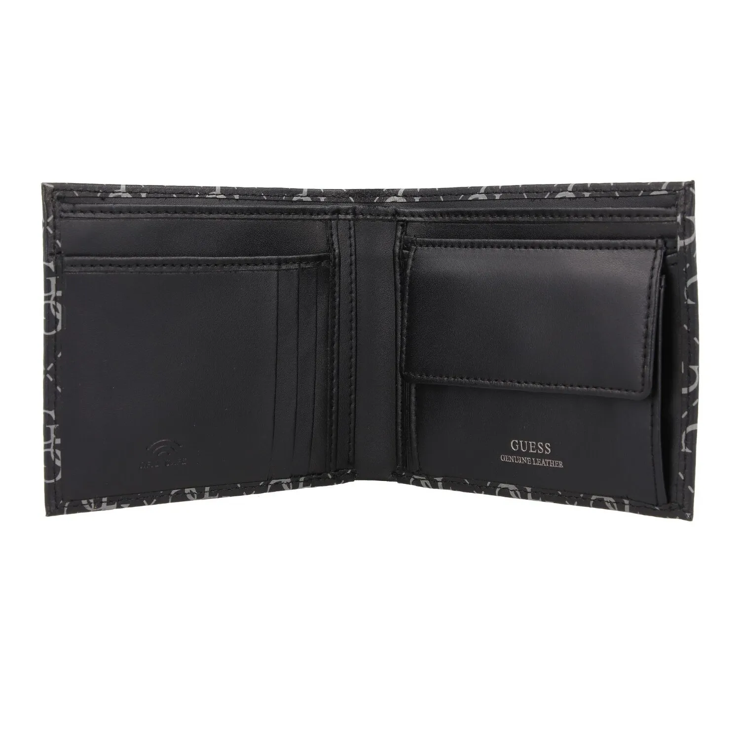 Guess Mito Portafoglio Protezione RFID Pelle 12 cm