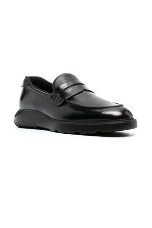 HOGAN Calzature,Mocassini mocassino in pelle nero 