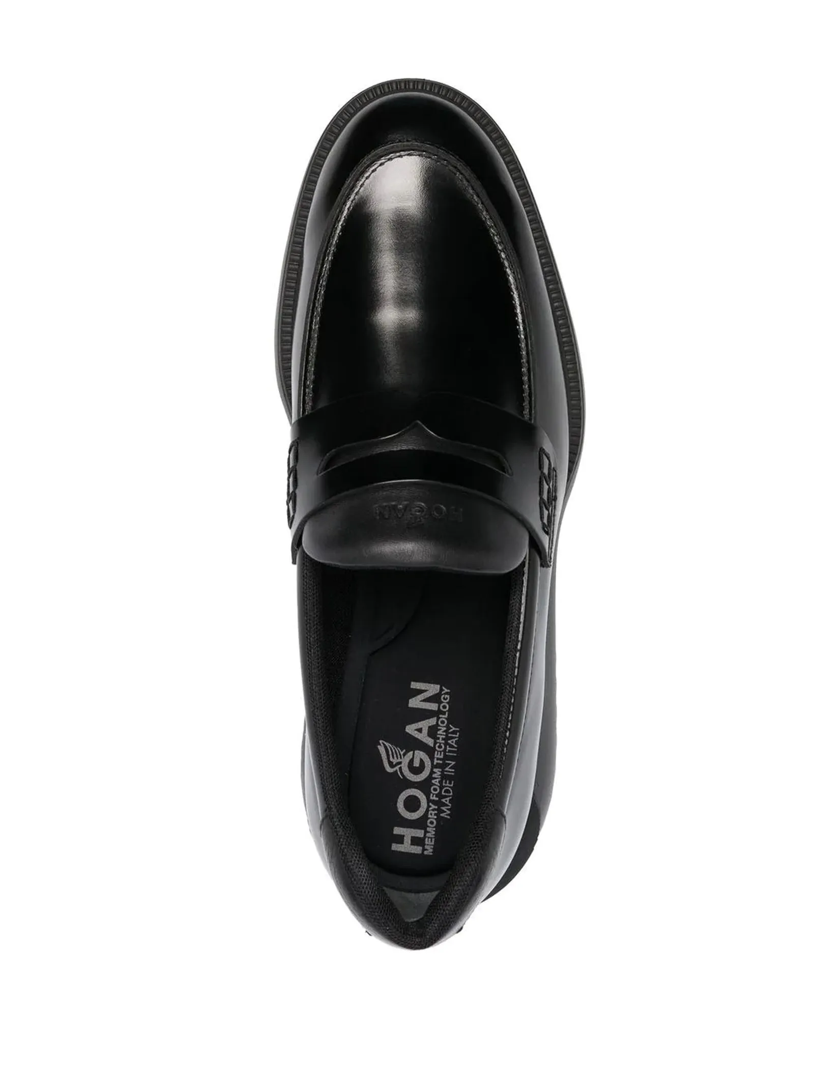 HOGAN Calzature,Mocassini mocassino in pelle nero 