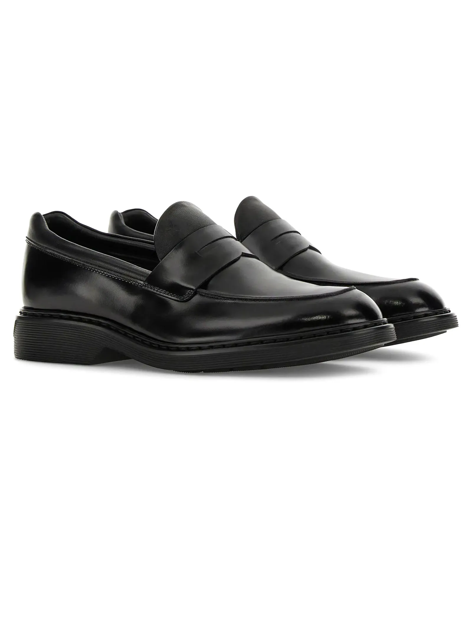 HOGAN Calzature,Mocassini Mocassino nero 