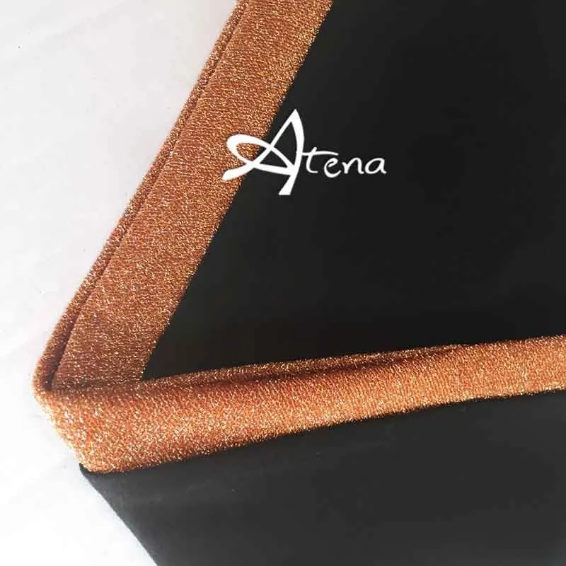  Jadea Jadea leggings con banda lurex argento o bronzo 4175