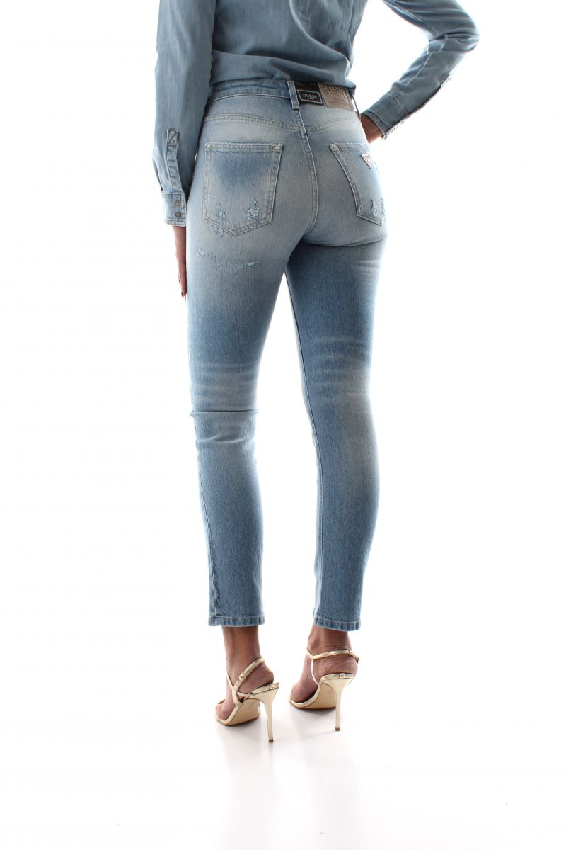 JEANS Donna GUESS GIRLY W2RA16 D4LZ1 TRMN