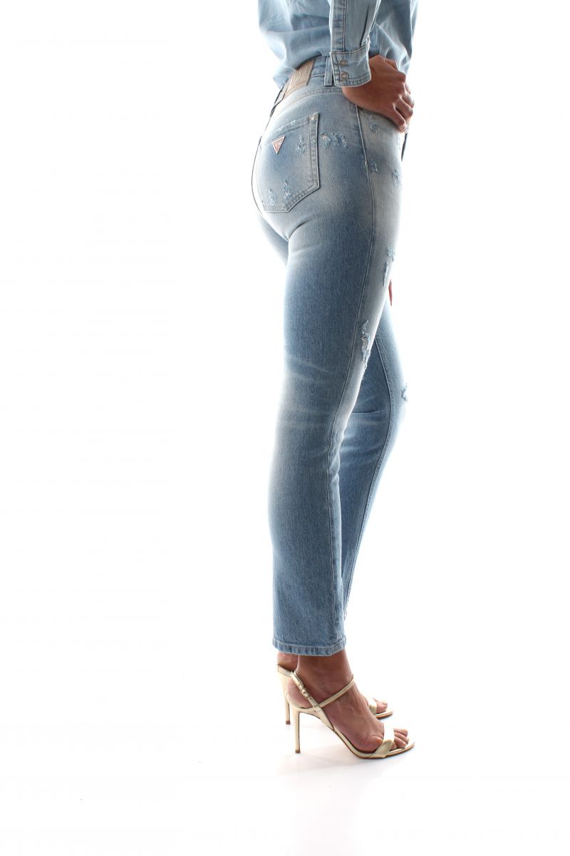 JEANS Donna GUESS GIRLY W2RA16 D4LZ1 TRMN