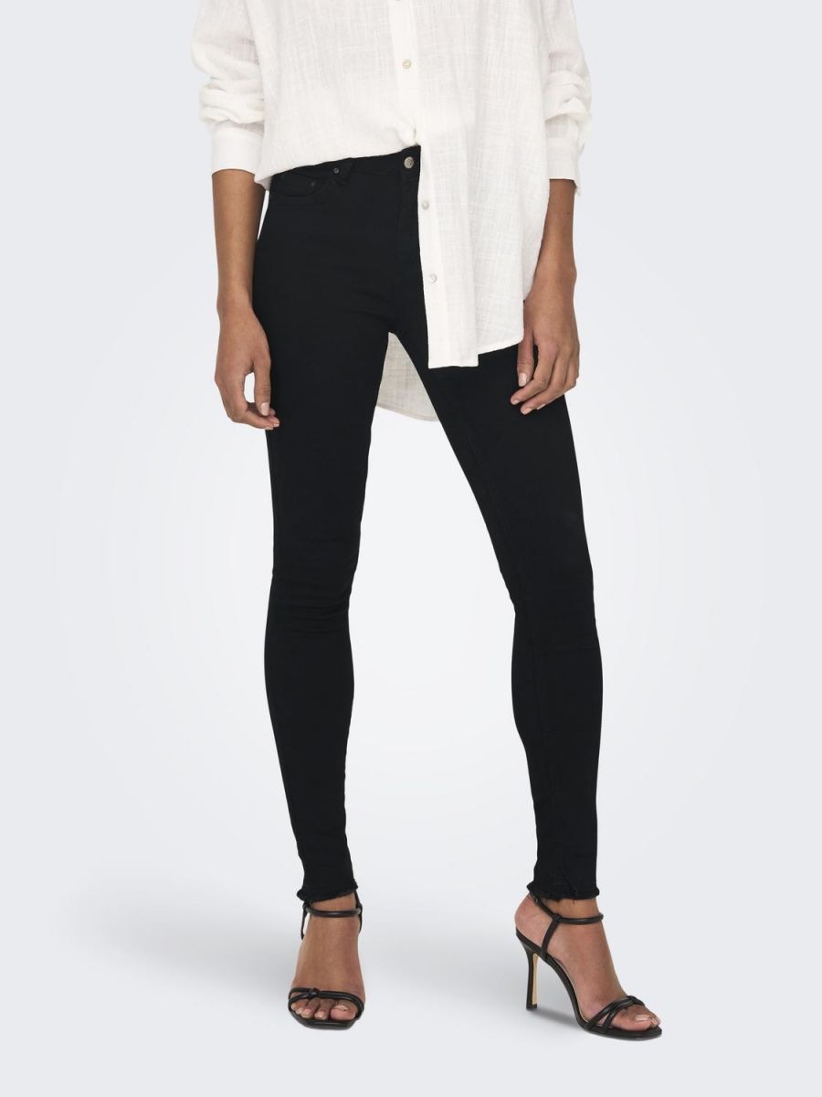 JEANS Donna ONLY 15167313 BLUSH ND SK BLACK DENIM