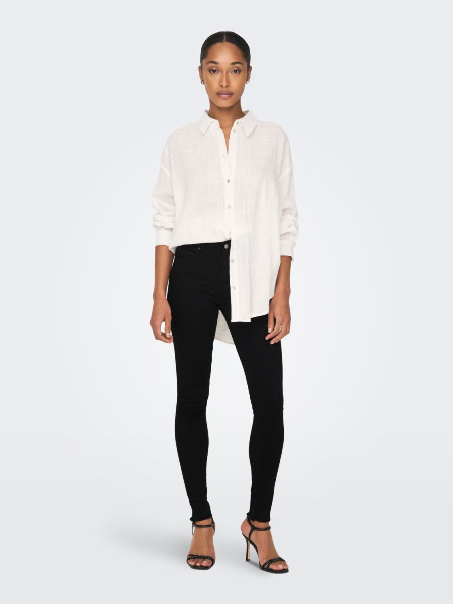 JEANS Donna ONLY 15167313 BLUSH ND SK BLACK DENIM