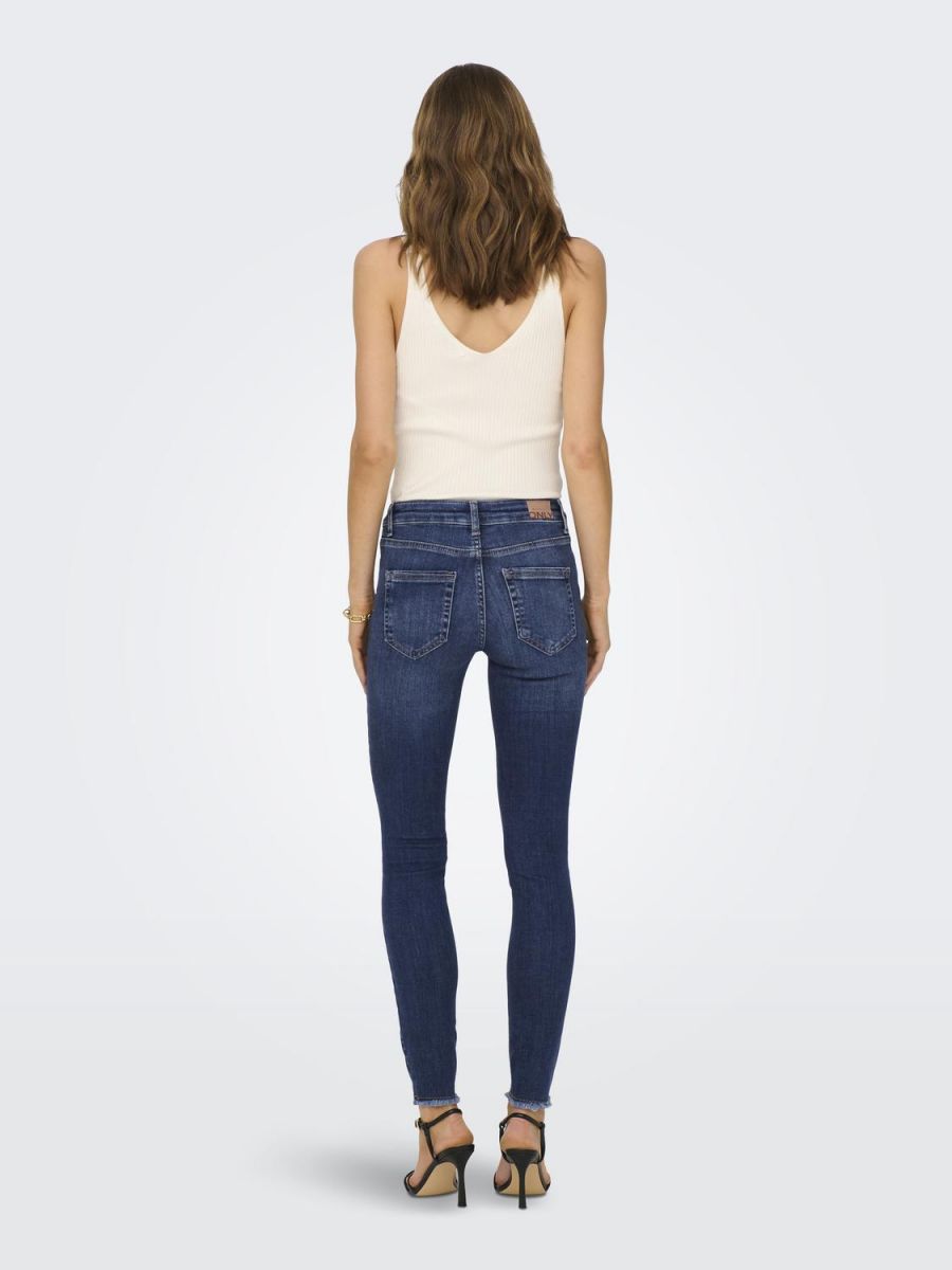 JEANS Donna ONLY 15266225 BLUSH MD SK MEDIUM BLUE DENIM