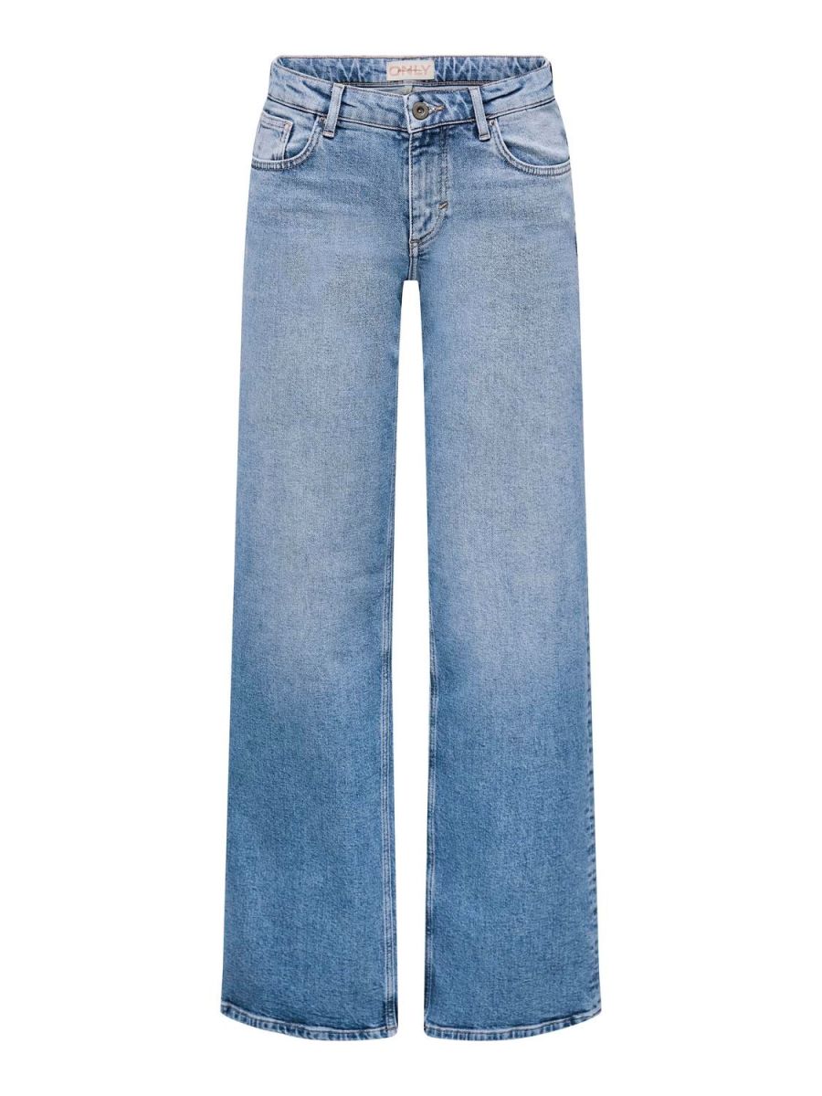 JEANS Donna ONLY 15280466 JUICY WIDE LIGHT BLUE DENIM