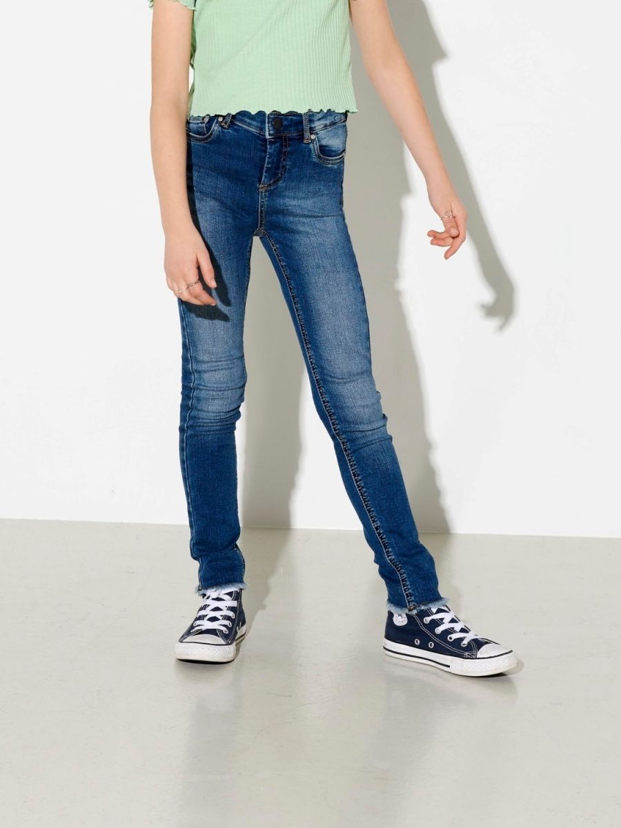 JEANS Ragazza ONLY 15173845 BLUSH MEDIUM BLUE DENIM