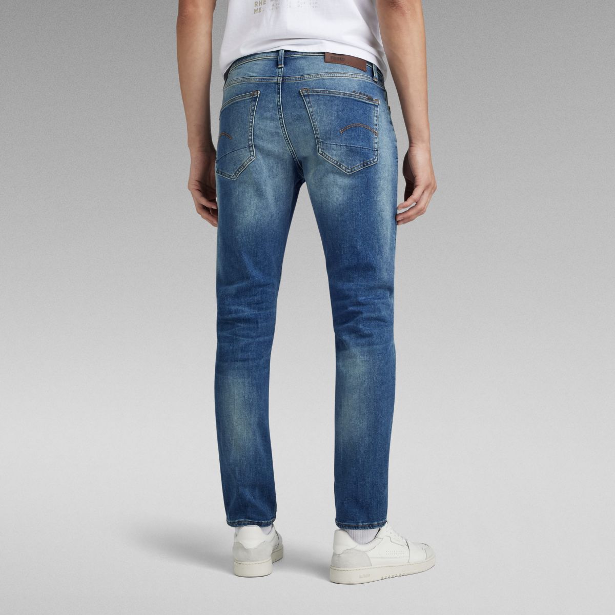 JEANS Uomo G-STAR 51001 8968 2965 - 3301 SLIM VINTAGE MEDIUM AGED