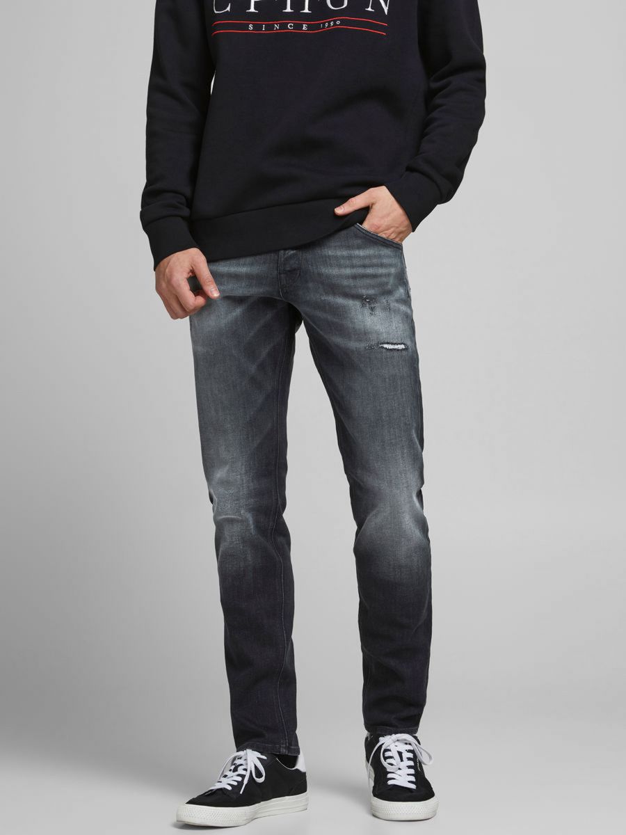 JEANS Uomo JACK&JONES 12194532 GLENN BLUE DENIM