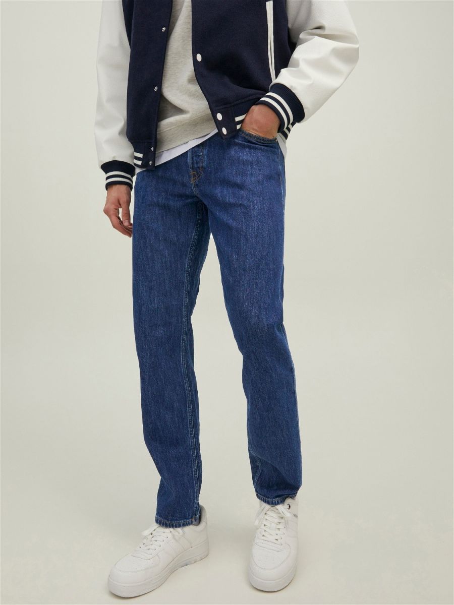 JEANS Uomo JACK&JONES 12212820 MIKE BLUE DENIM