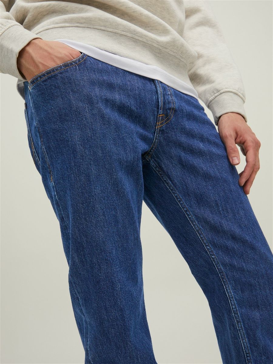 JEANS Uomo JACK&JONES 12212820 MIKE BLUE DENIM