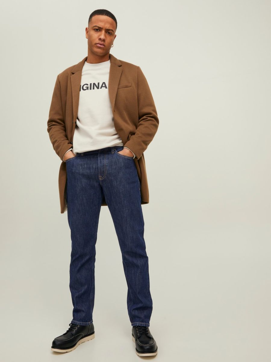 JEANS Uomo JACK&JONES 12212824 CHRIS BLUE DENIM