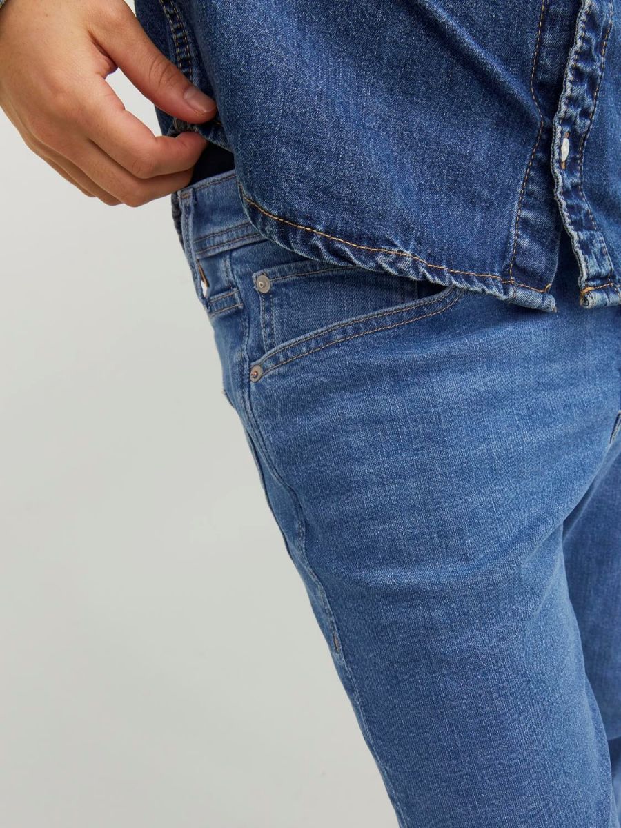 JEANS Uomo JACK&JONES 12242320 MIKE BLUE DENIM