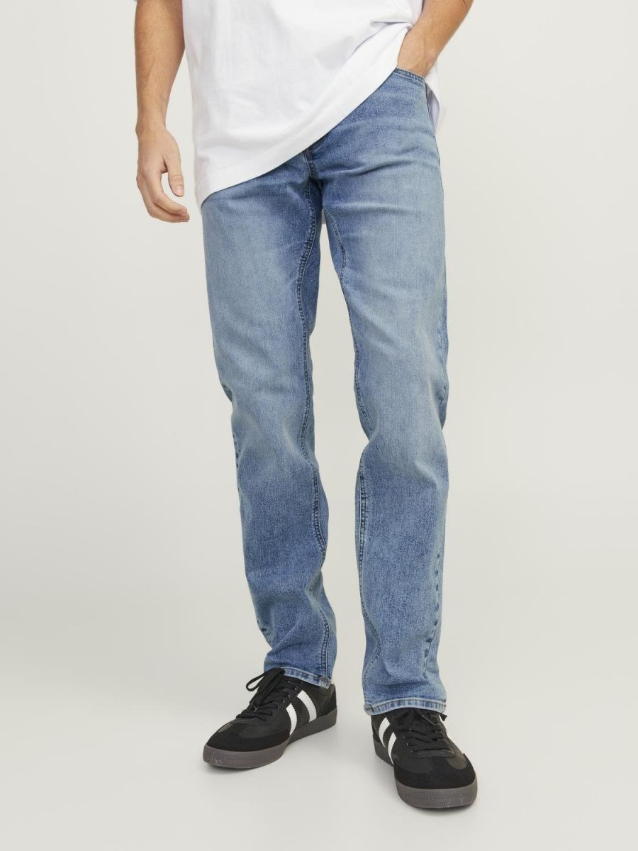 JEANS Uomo JACK&JONES 12249191 GLENN BLUE DENIM