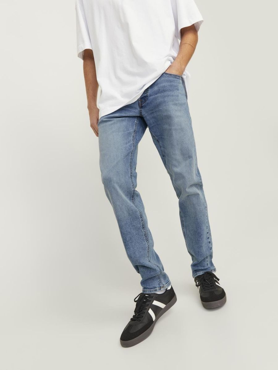 JEANS Uomo JACK&JONES 12249191 GLENN BLUE DENIM