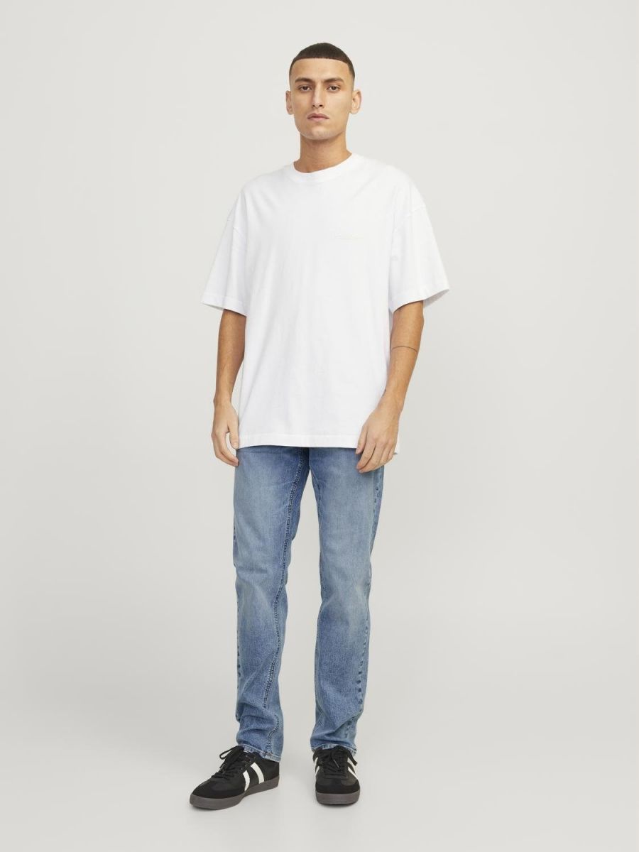 JEANS Uomo JACK&JONES 12249191 GLENN BLUE DENIM