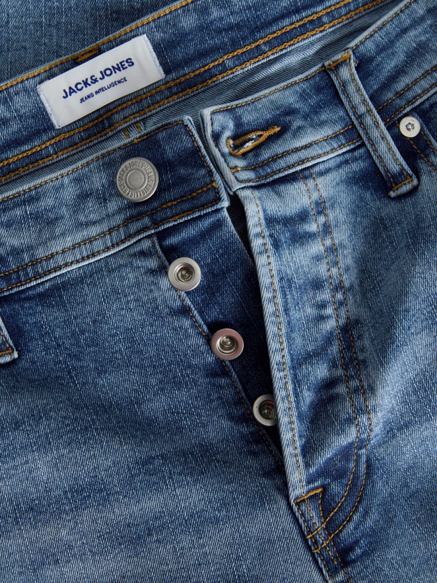 JEANS Uomo JACK&JONES 12249191 GLENN BLUE DENIM