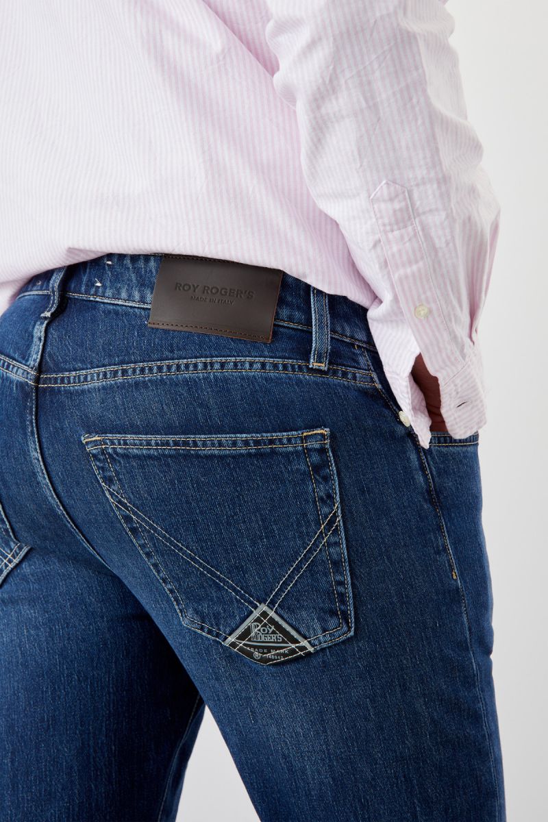 JEANS Uomo ROY ROGER'S 517 RRU075 - D6142676 999 CARLIN MODAL