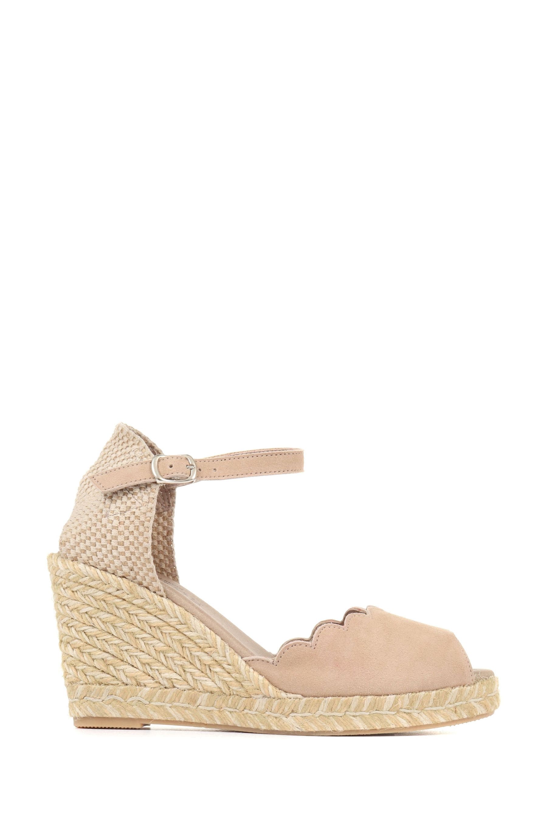 Jones Bootmaker - Alejandra - Sandali stile espadrillas con zeppa