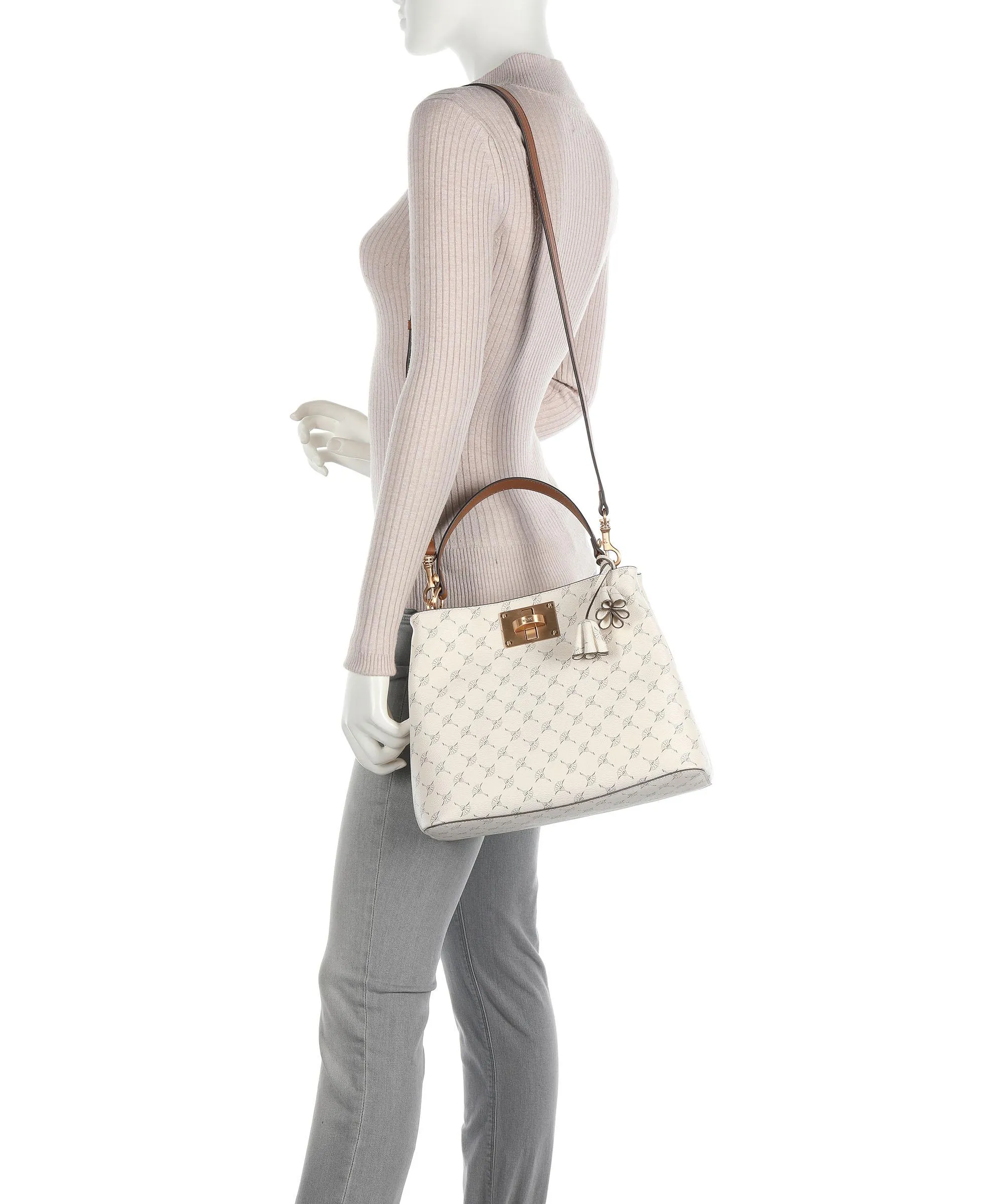  JOOP! Cortina Valli Borsa hobo pelle sintetica avorio  