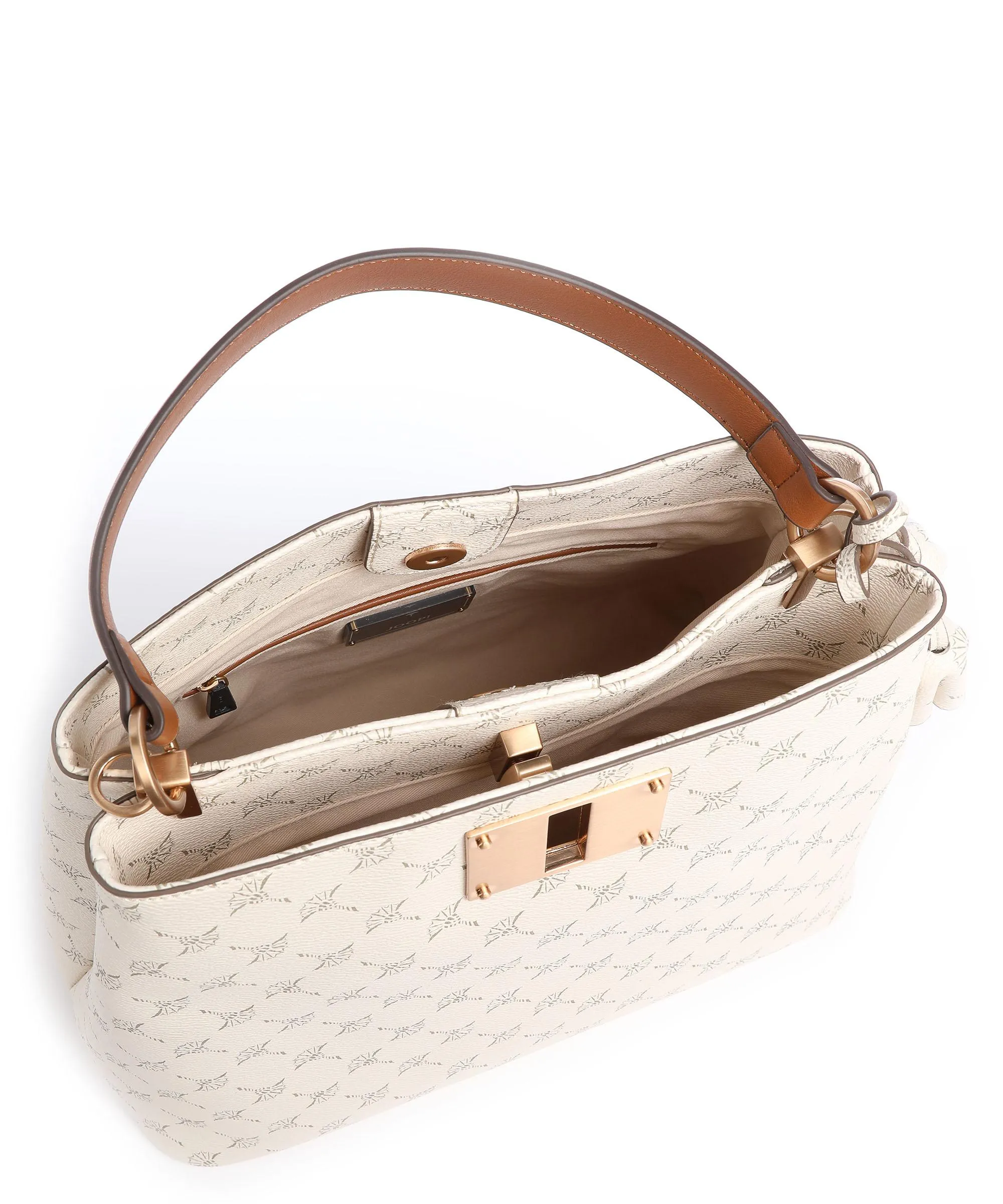  JOOP! Cortina Valli Borsa hobo pelle sintetica avorio  