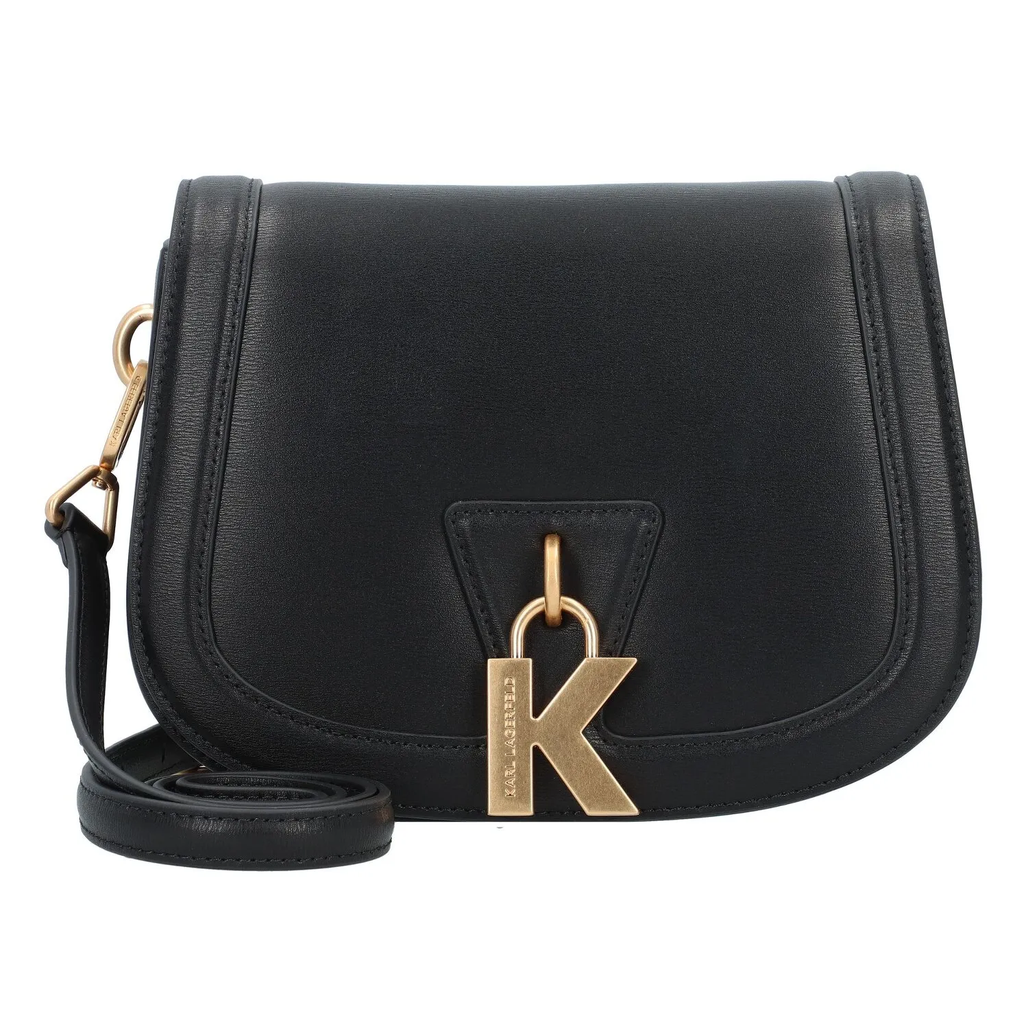 Karl Lagerfeld Lock Borsa a tracolla Pelle 21 cm