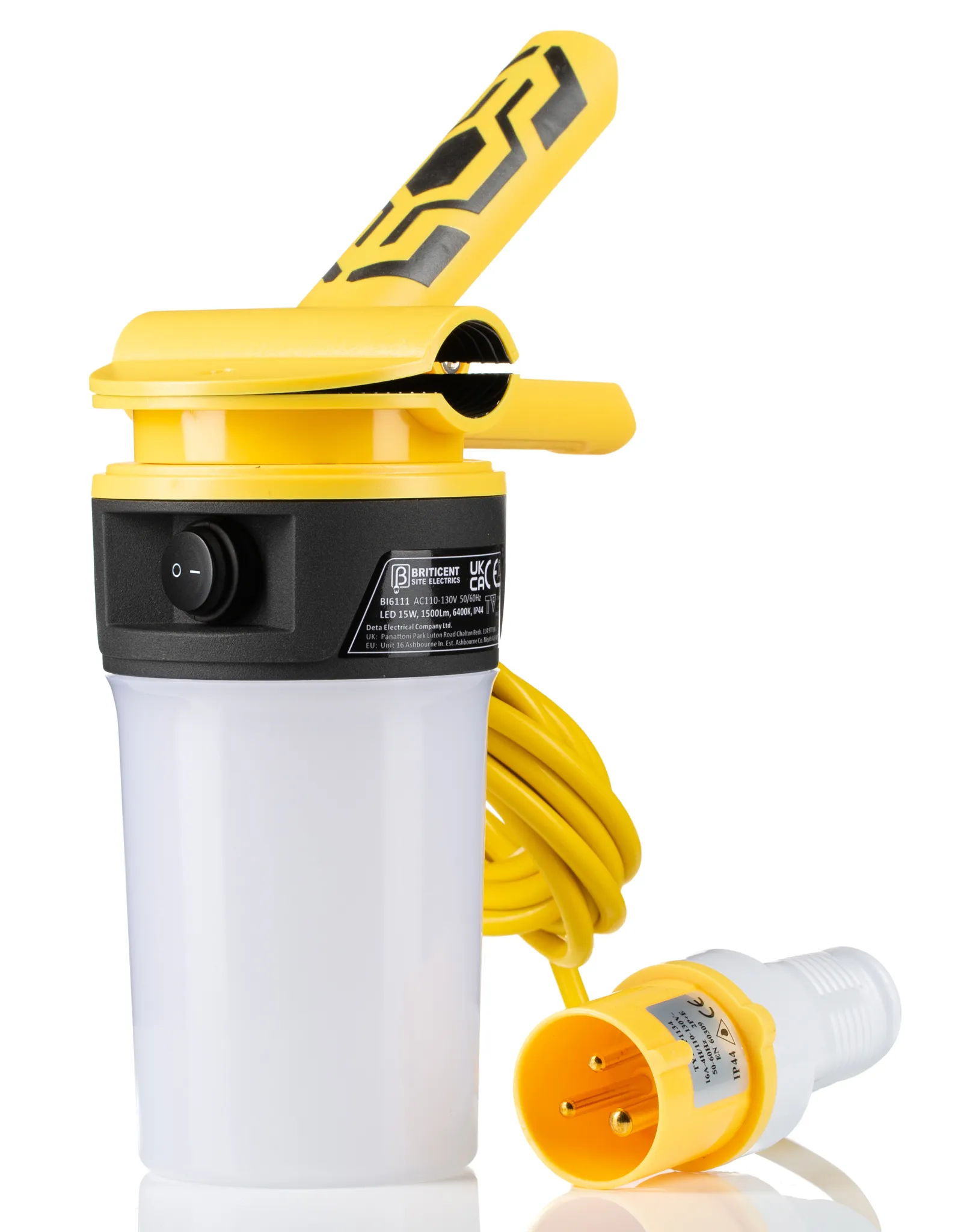 Lampada da officina Pinza LED Portatile RS PRO, 110 V, 15 W