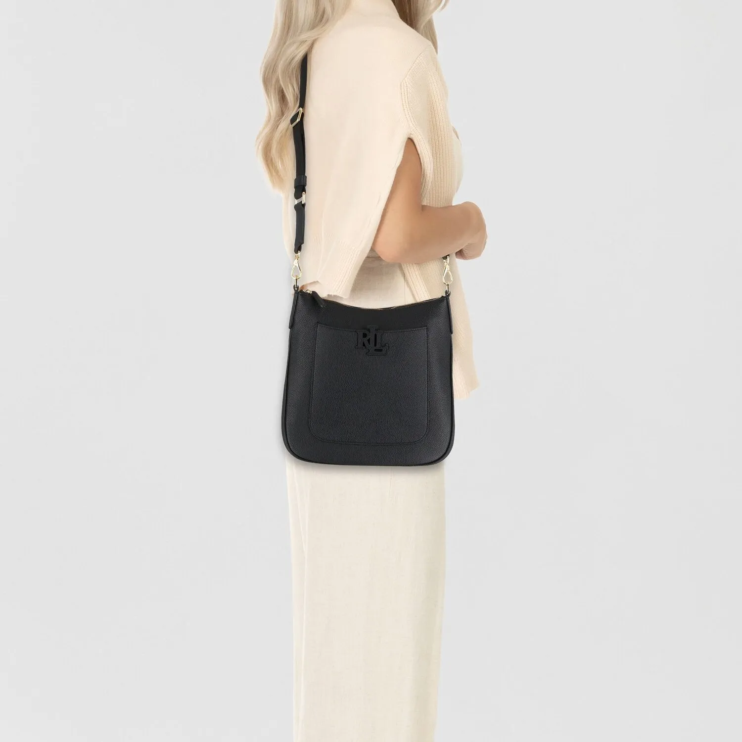 Lauren Ralph Lauren Cameryn Borsa a tracolla Pelle 27 cm