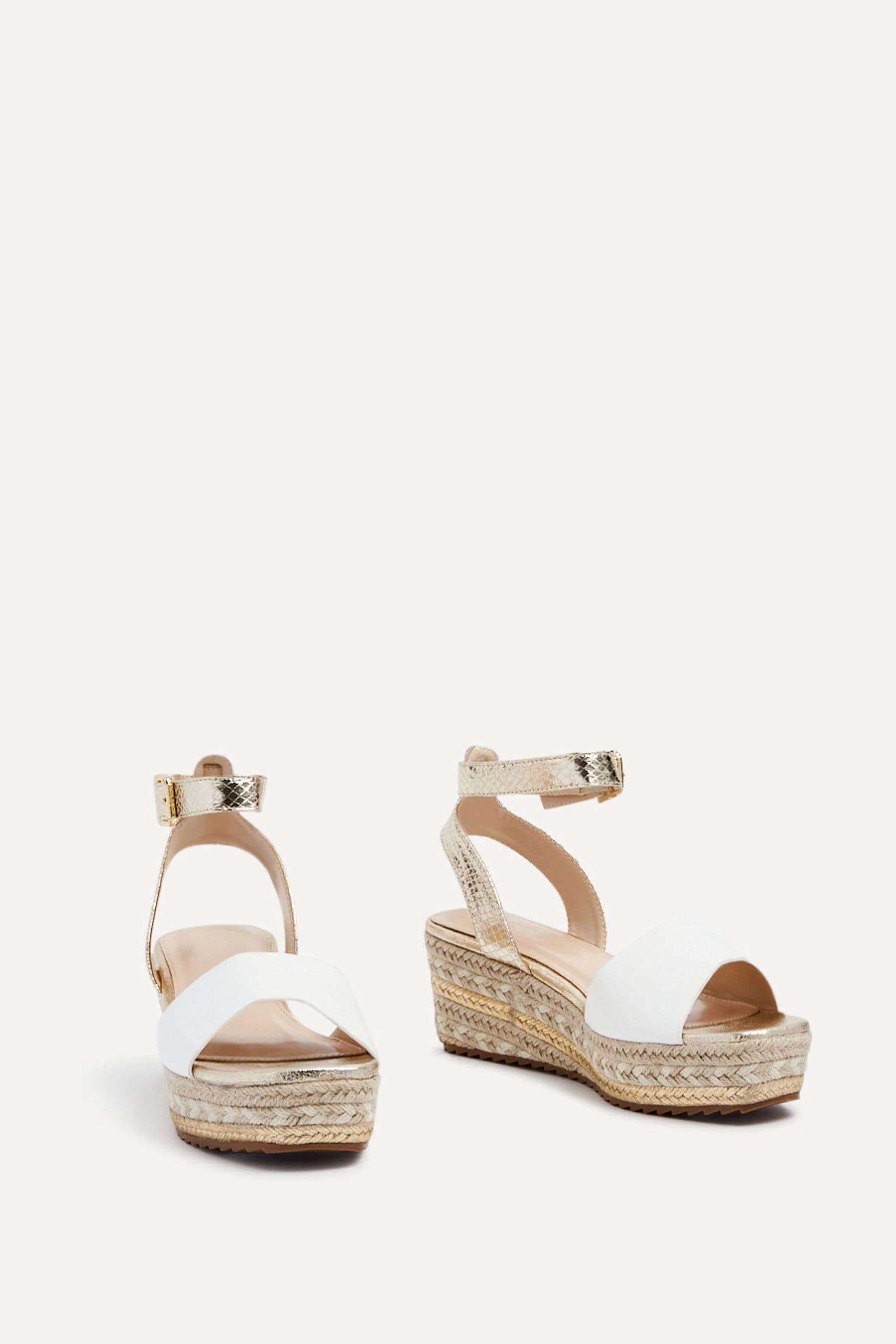 Linzi Malaga - Sandali flatform stile espadrillas decorate