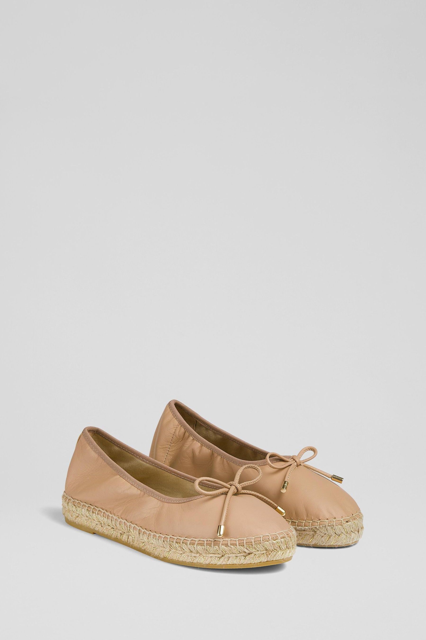 LK Bennett Naturale - Talee - Espadrillas stile ballerina