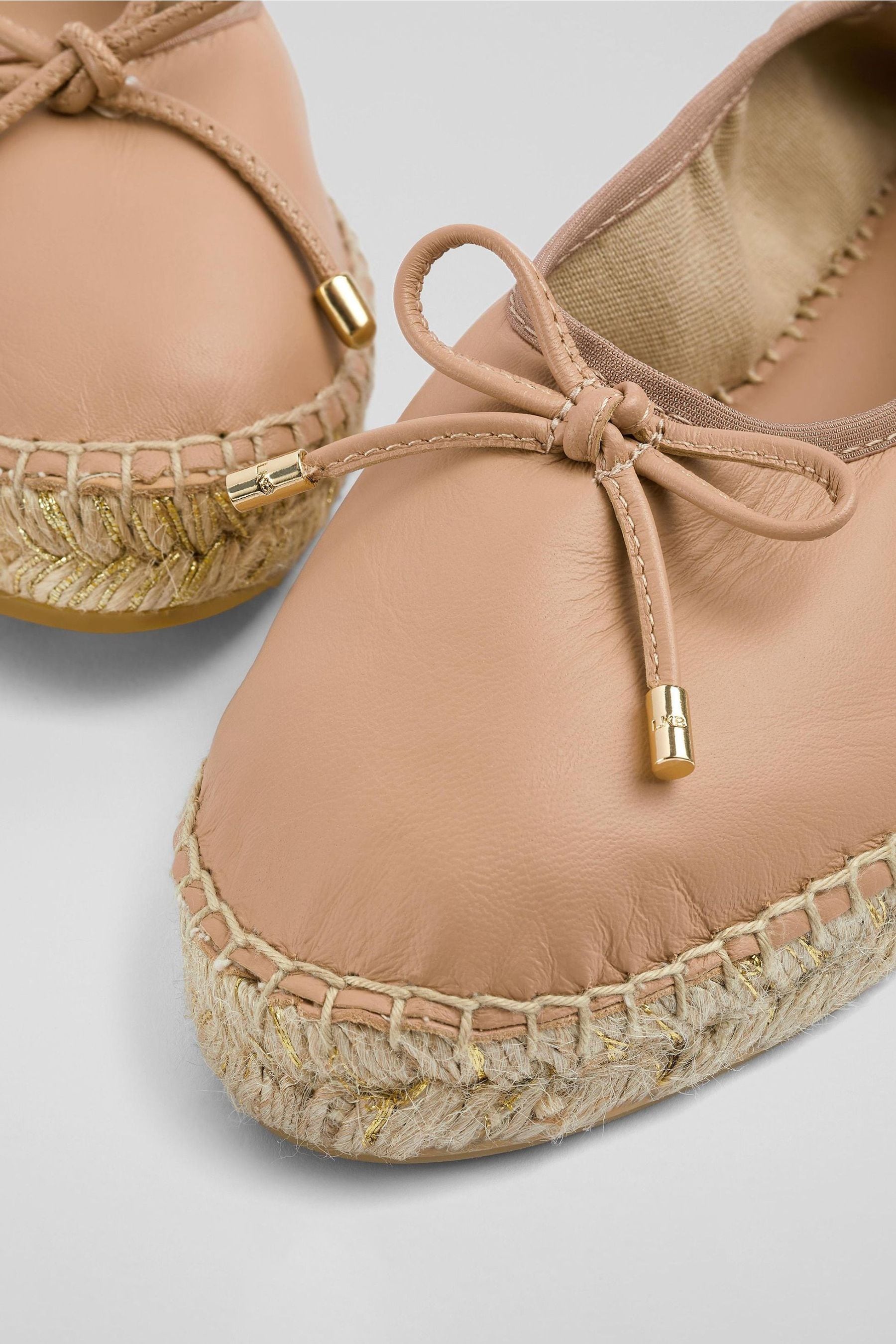 LK Bennett Naturale - Talee - Espadrillas stile ballerina