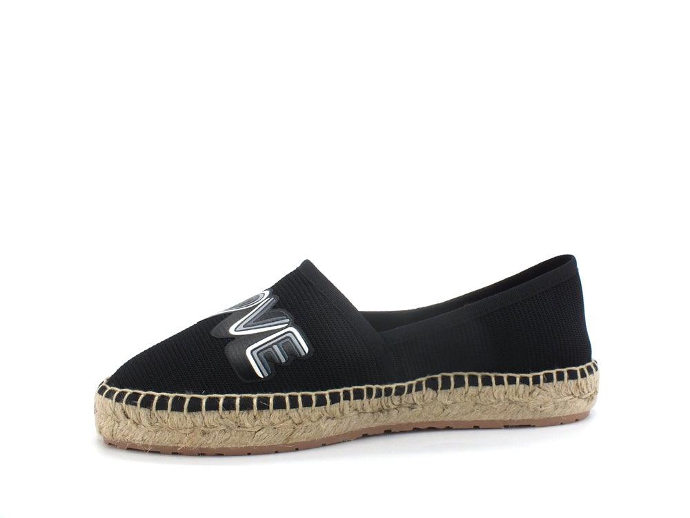 LOVE MOSCHINO Espadrillas Rete Corda Nero JA10192G0EJI0000