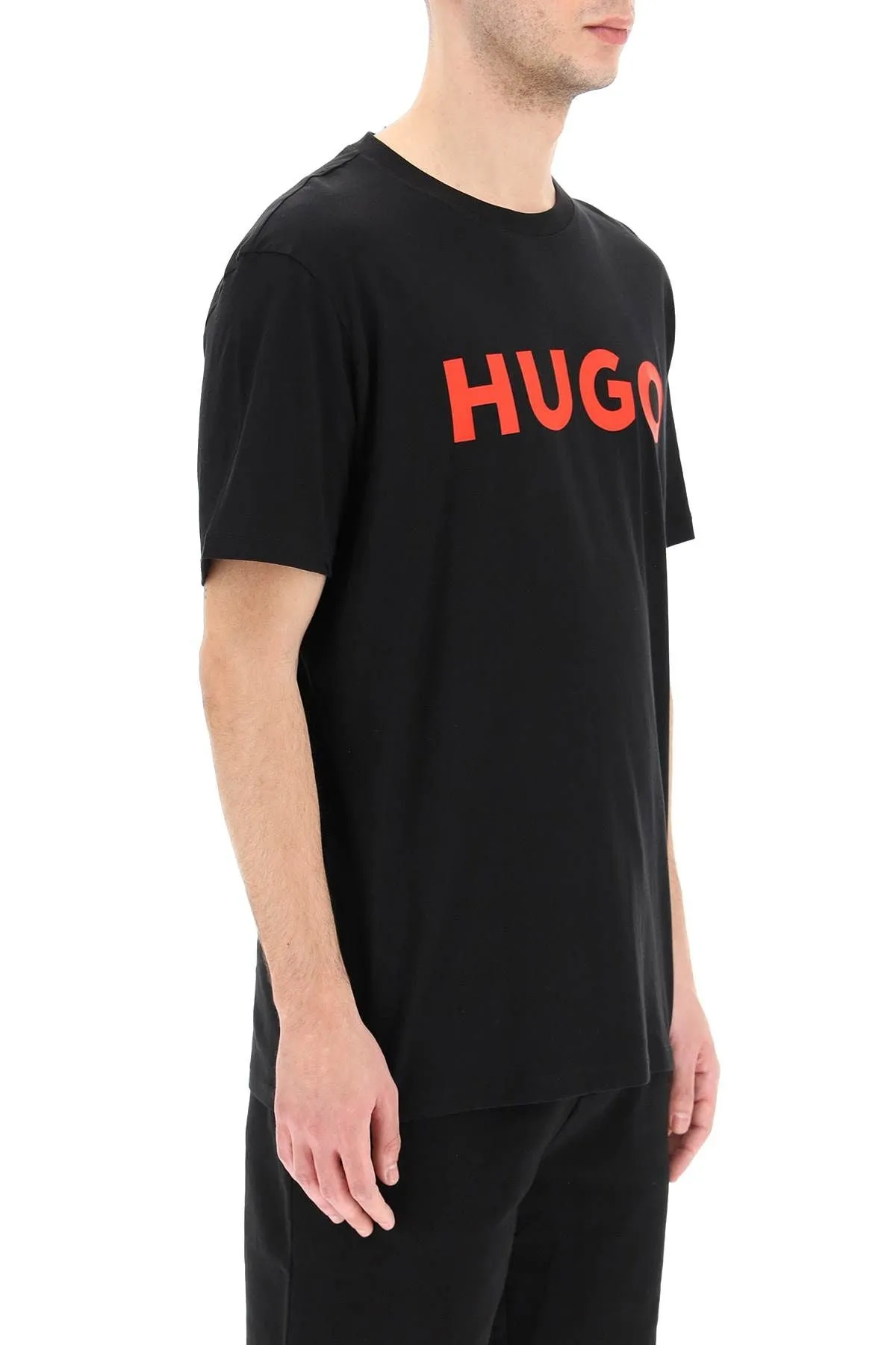 Maglietta con stampa a logo Hugo