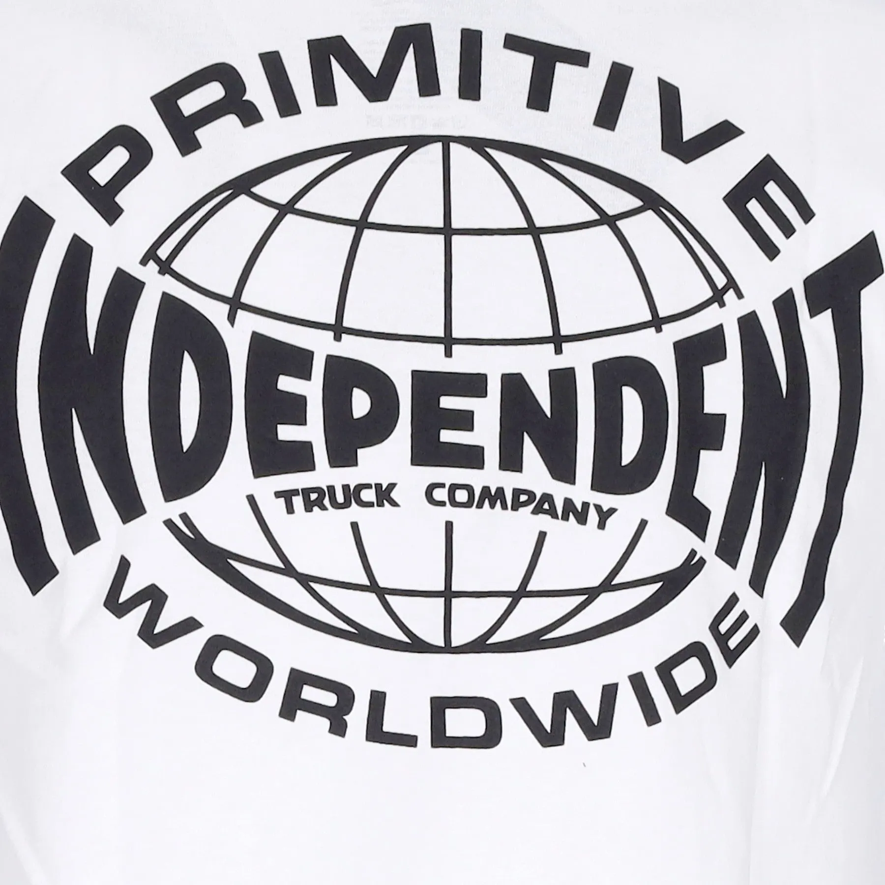 Maglietta Uomo Global Tee X Independent White