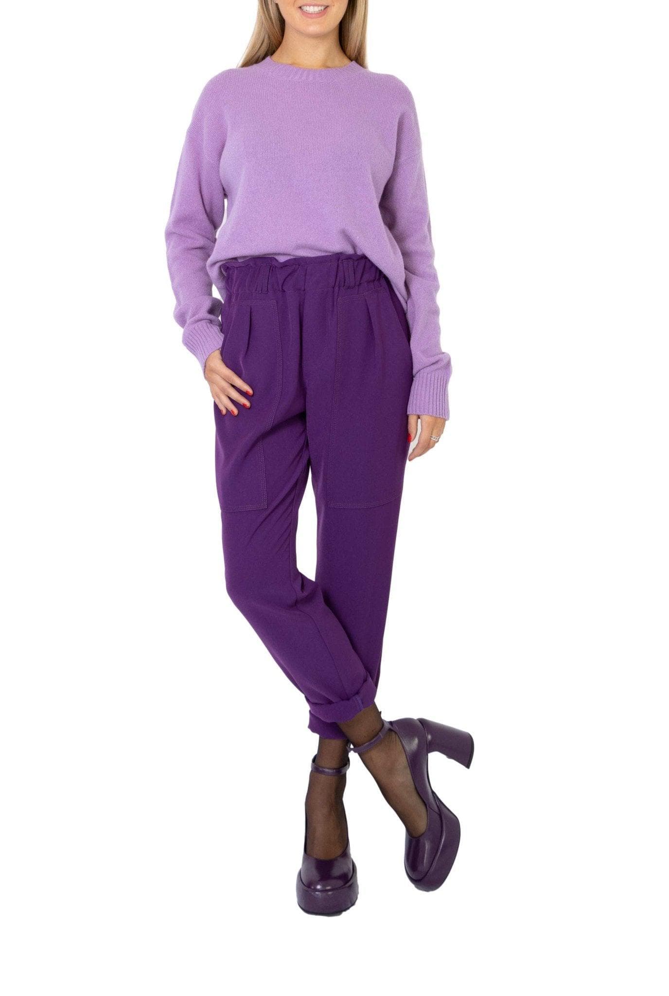Maglione lilla