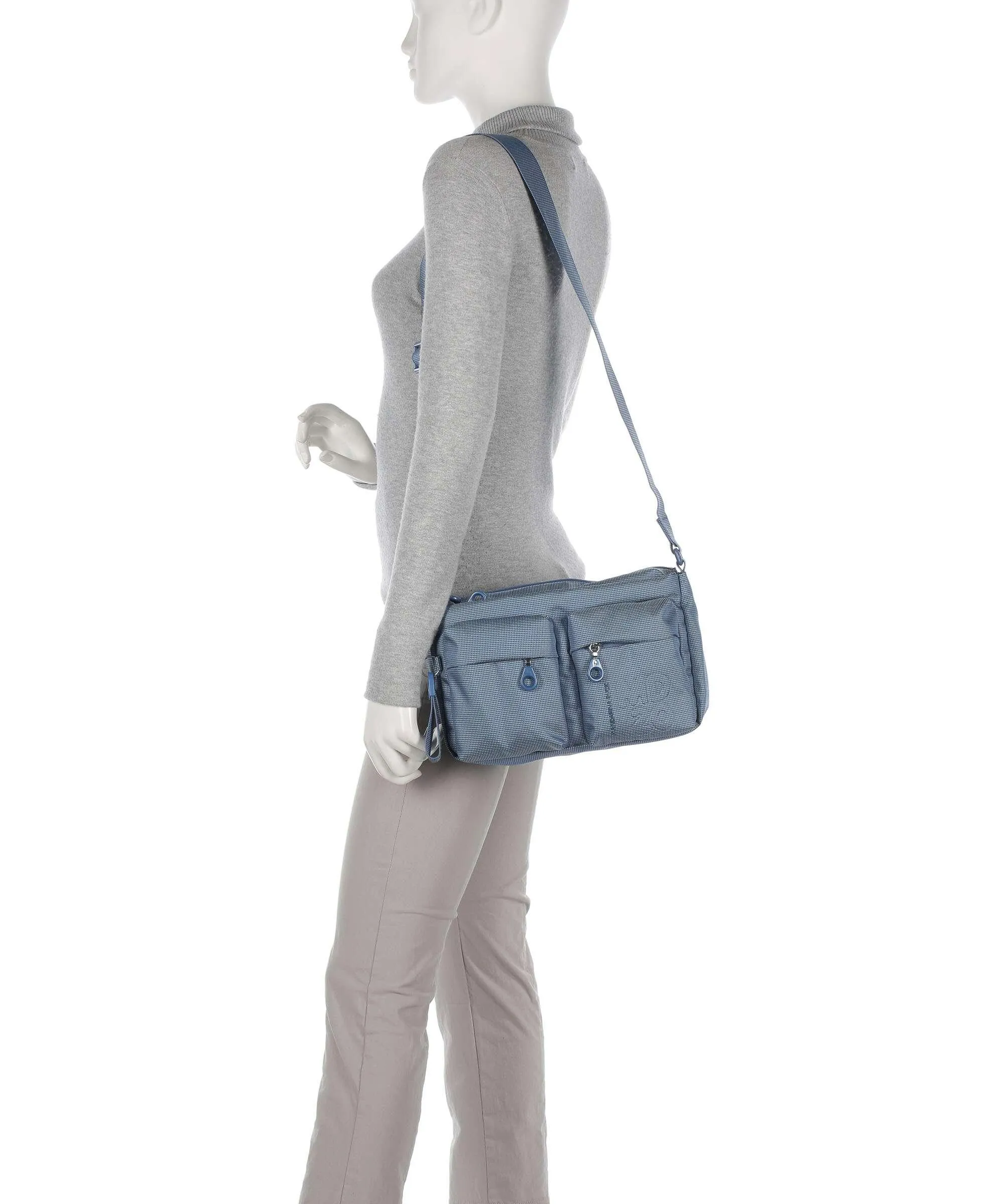  Mandarina Duck MD20 Borsa a spalla poliestere blu  