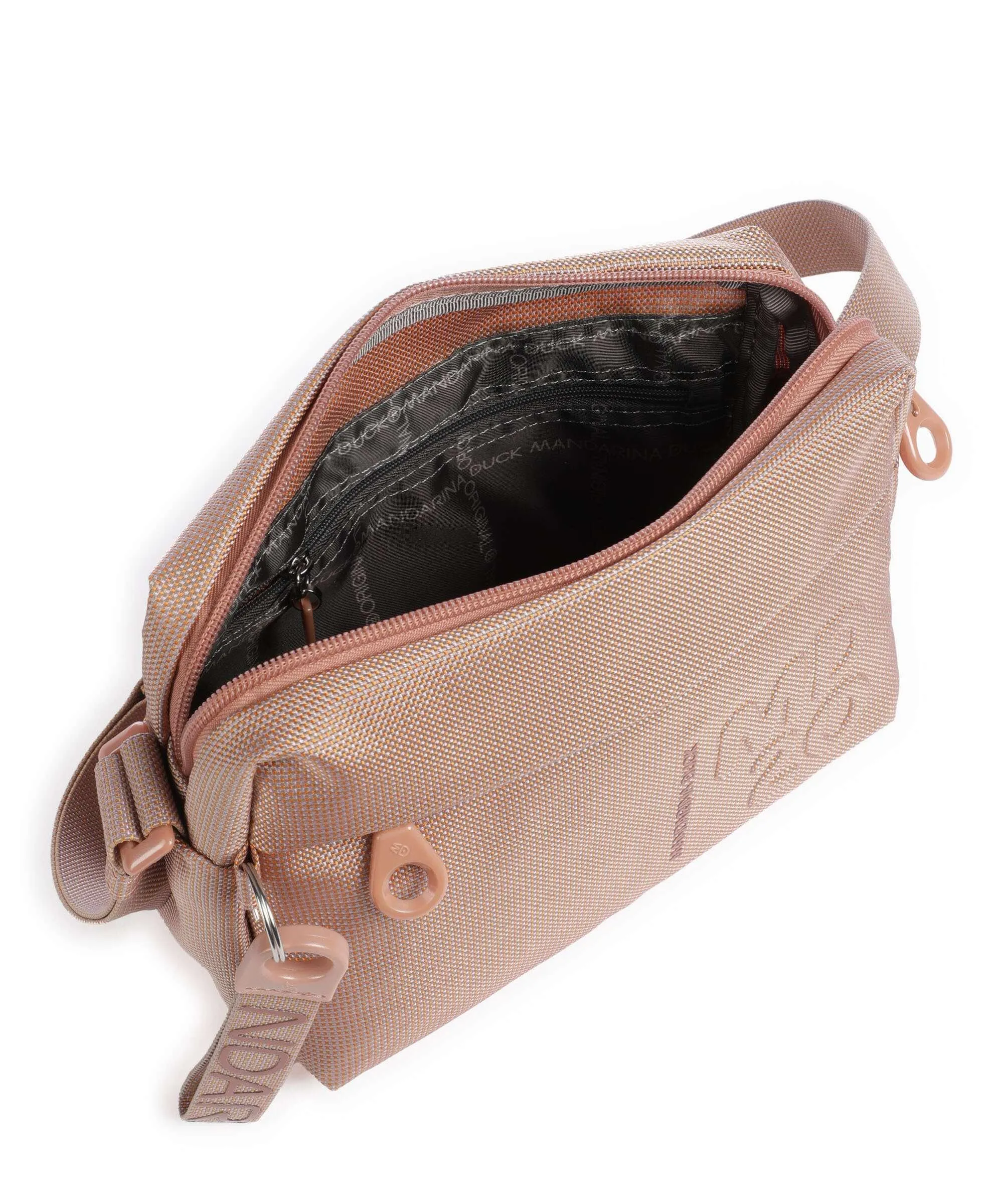  Mandarina Duck MD20 Borsa a tracolla poliestere rosa antico  