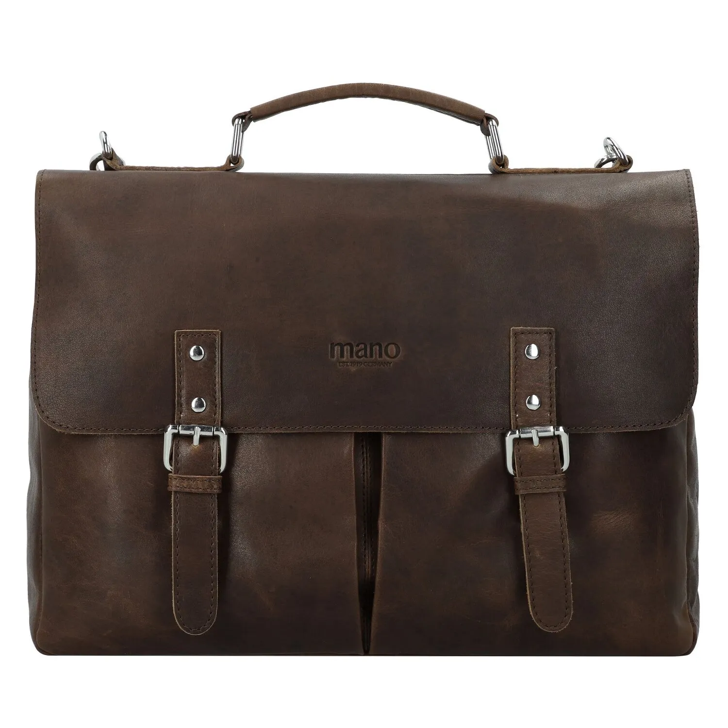 mano Cartella Don Paolo in pelle 42 cm