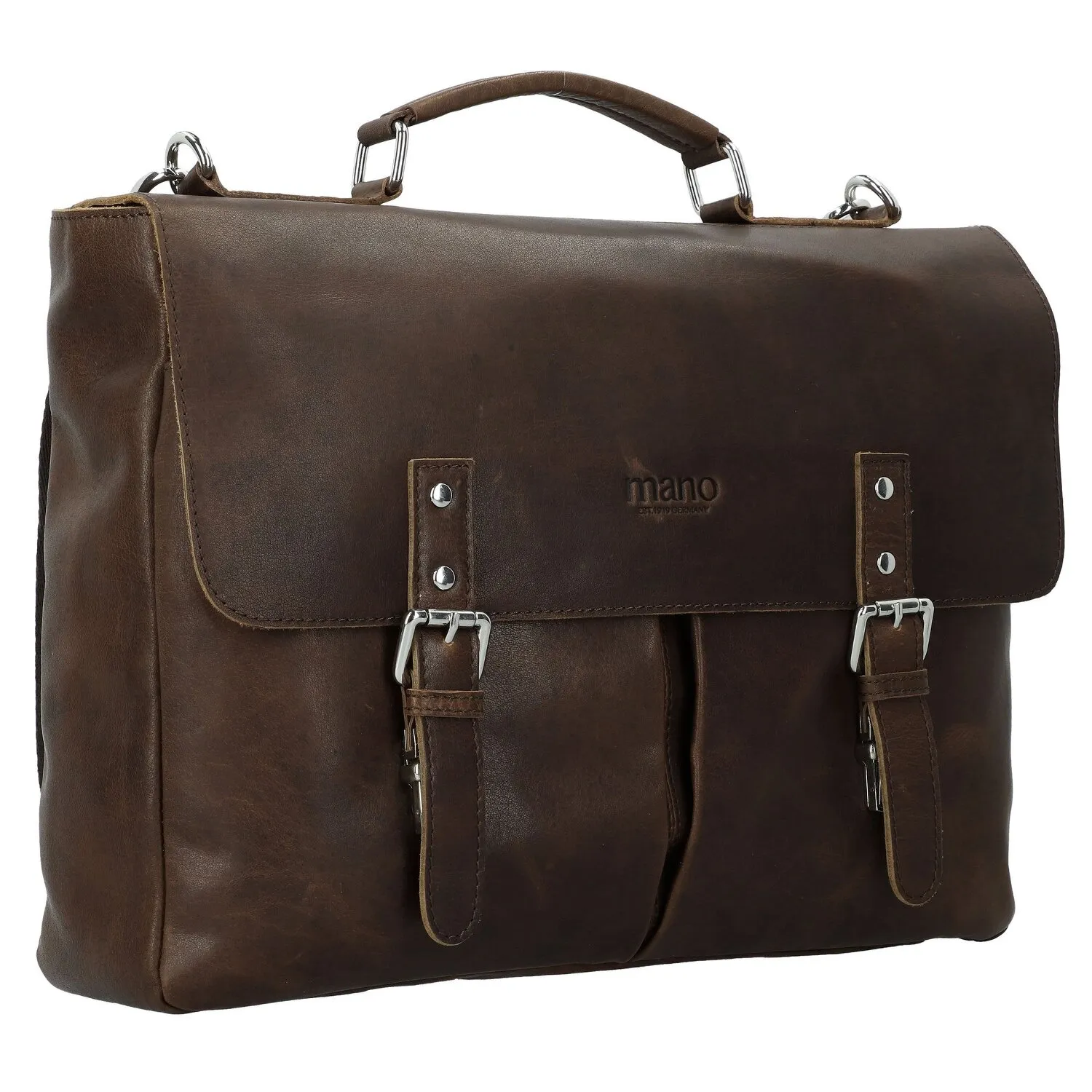 mano Cartella Don Paolo in pelle 42 cm