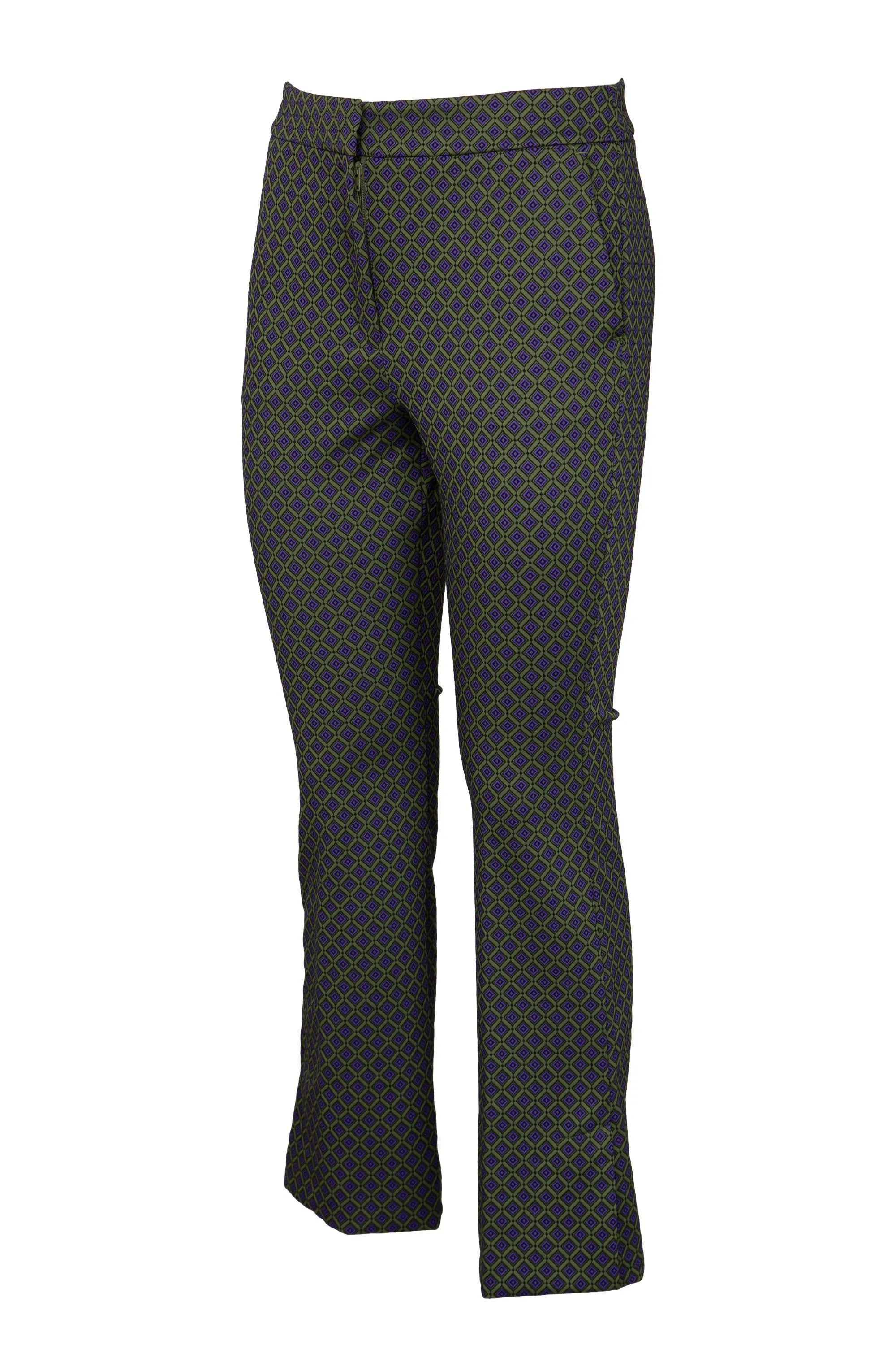 Marella Pantalone da Donna in Jersey con Microfantasia    